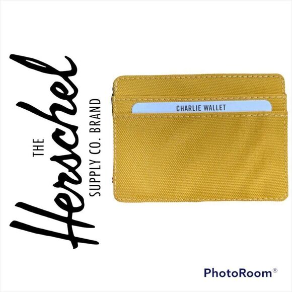 NEW Herschel card case yellow​​​ - Picture 2 of 2